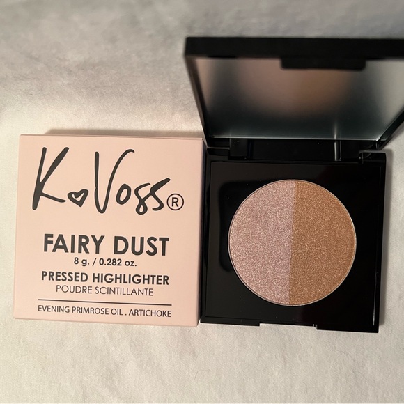 ✨NIB✨ K VOSS Fairy Dust Pressed Highlighter in Moonlight/Starkissed - Picture 2 of 7